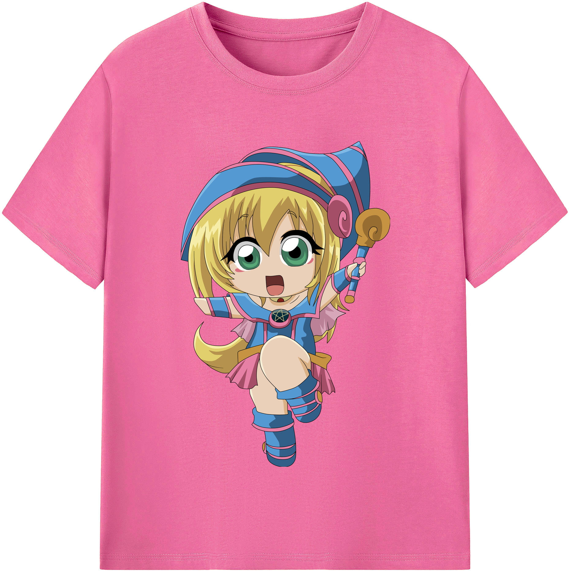 （画像用） 遊☆戯☆王 Yu-Gi-Oh! レディースカジュアルプリントTシャツ（綿100％）
